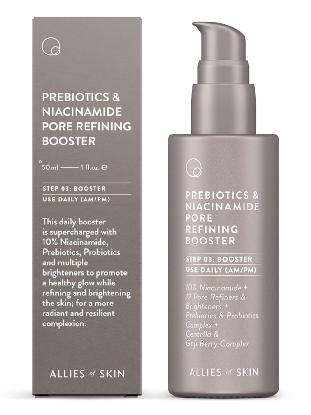 Allies of Skin Prebiotics & Niacinamide Pore Refining Booster